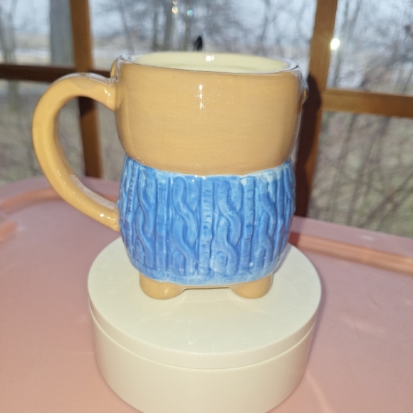 Anthropologie Stonewear Pug Mug NIB - Picture 3 of 4